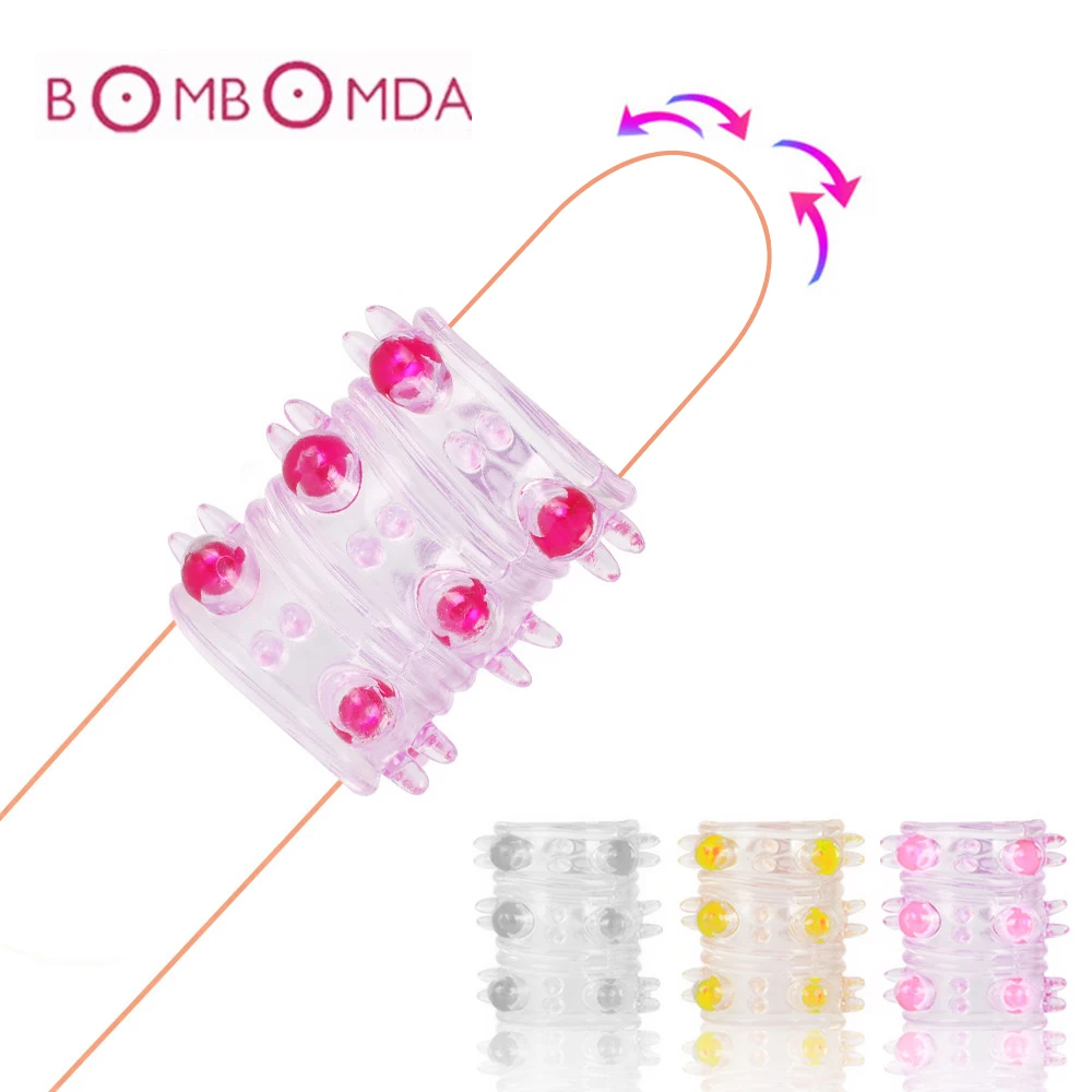 Кольцо на пенис для задержки времени многоразовое мужское кольцо с шипами