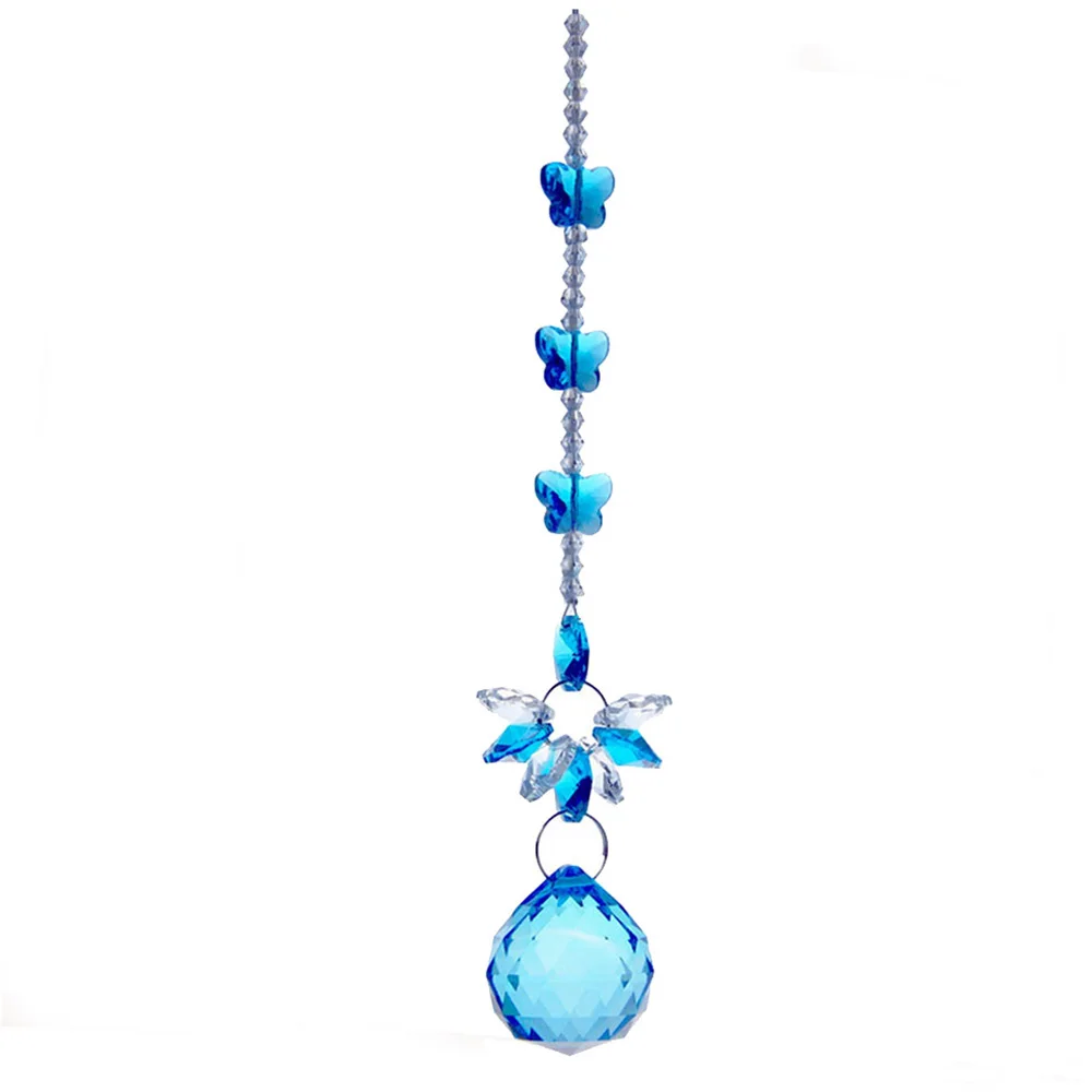 Хрустальная подвеска в виде бабочки украшение для свадебного окна двери