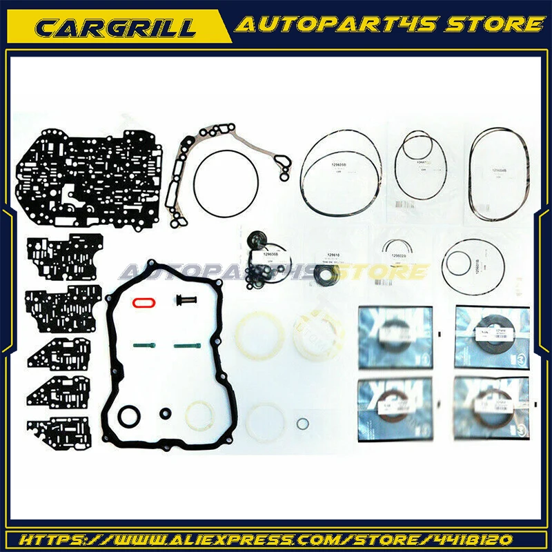 

TF62-SN 09M Automatic Transmission Overhaul Rebuild Kit Seals Gaskets For VW 2010-ON Car Accessories Transnation