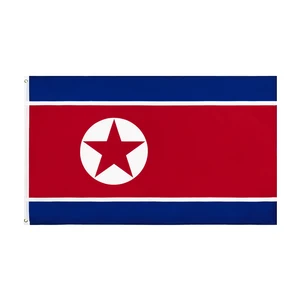 Флаг johnin 90x150 см PRK KP NK Северной Кореи