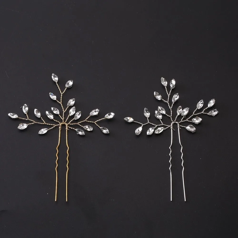 Женские заколки для волос головные уборы свадебные украшения аксессуары вилки с