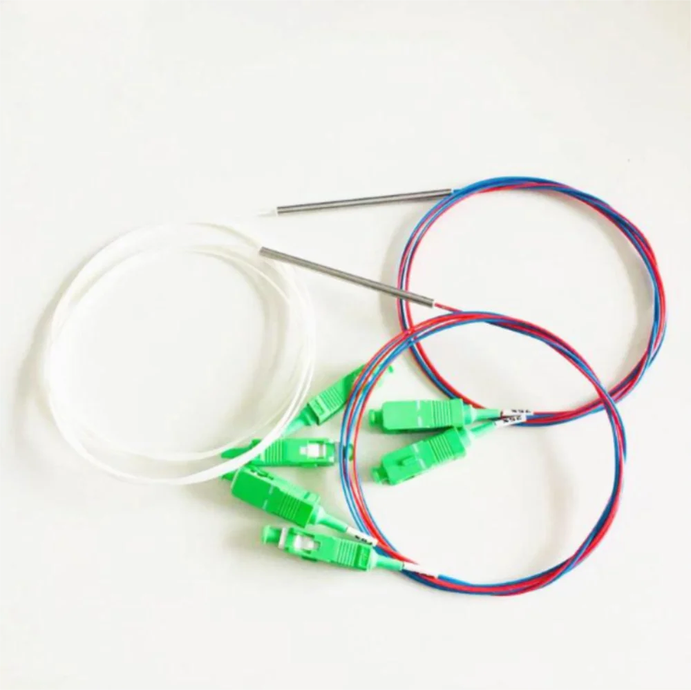 FTTH разветвитель оптический FBT-пара одномодовых волоконных ПЛК 1X2 годов выпуска из