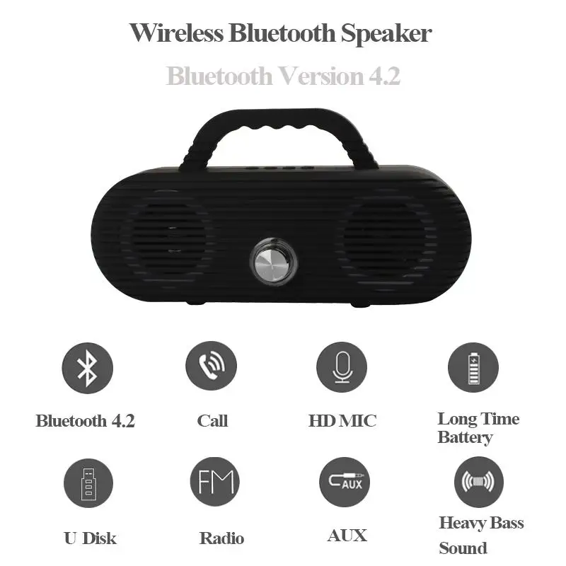 

Bluetooth-Колонка CM86, портативная, водонепроницаемая, с TF-картой и USB, FM-радио