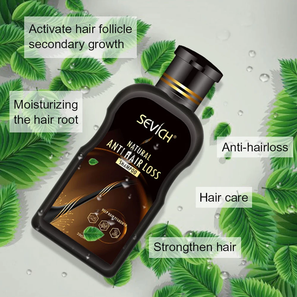 Продукты против выпадения волос для мужчин женщин шампунь роста содержит