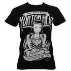 Летняя мужская футболка Reverend Horton Heat Juniors с грилем, Черная