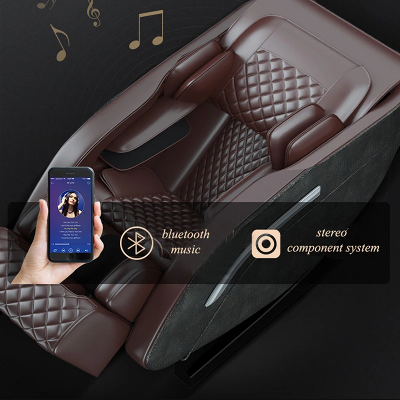 Home 4d роскошное Электрическое Кресло Качалка Расслабляющее массажное