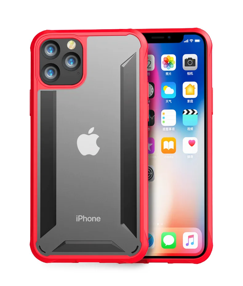 Elecshion Прозрачный матовый чехол для телефона iPhone 6S 7 8 11 Pro Max задняя крышка из ТПУ на