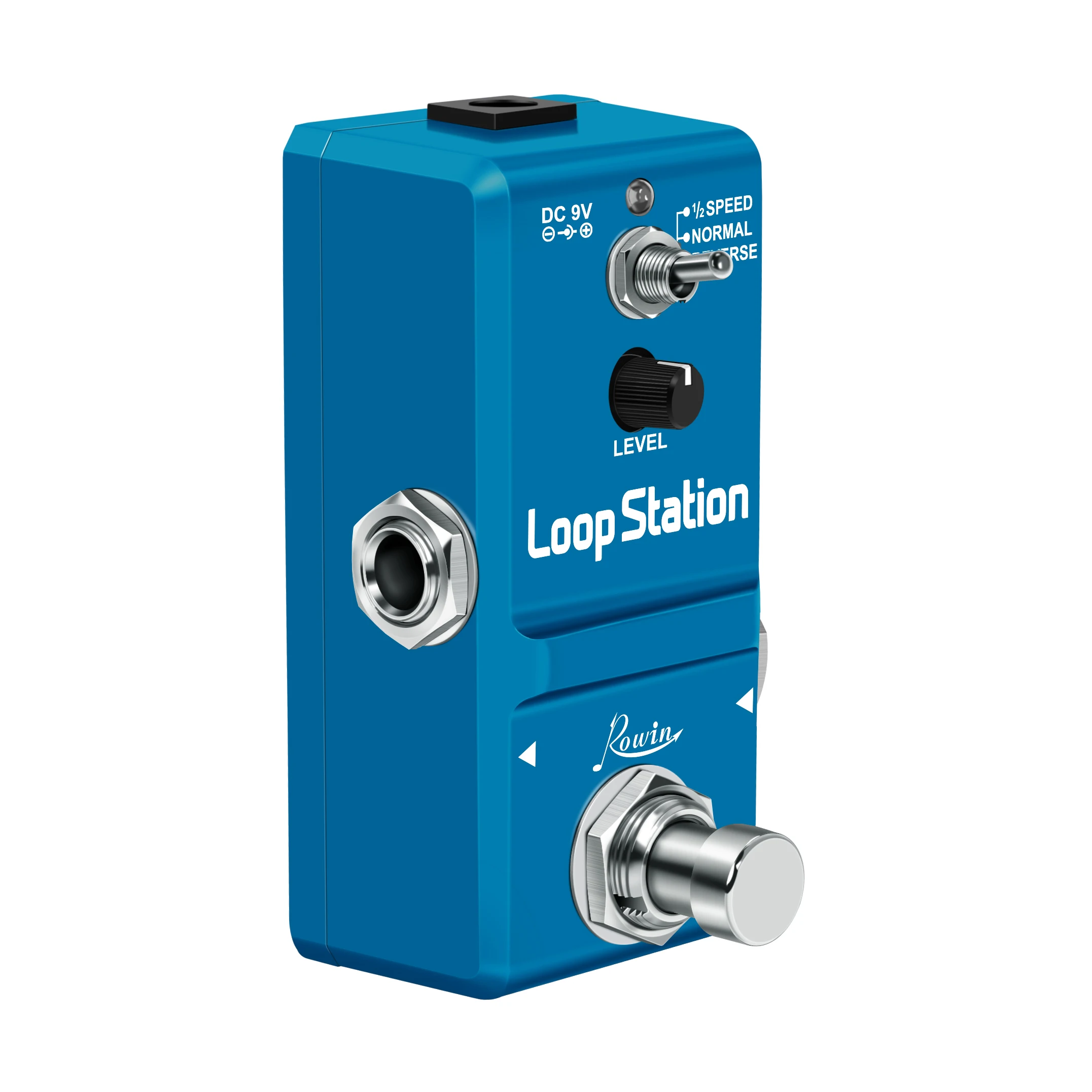 Rowin Loop Station Looper Effects Pedal с 8G sd картой в течение 10 минут Looping Unlimited Overdubs 1/2 времени и