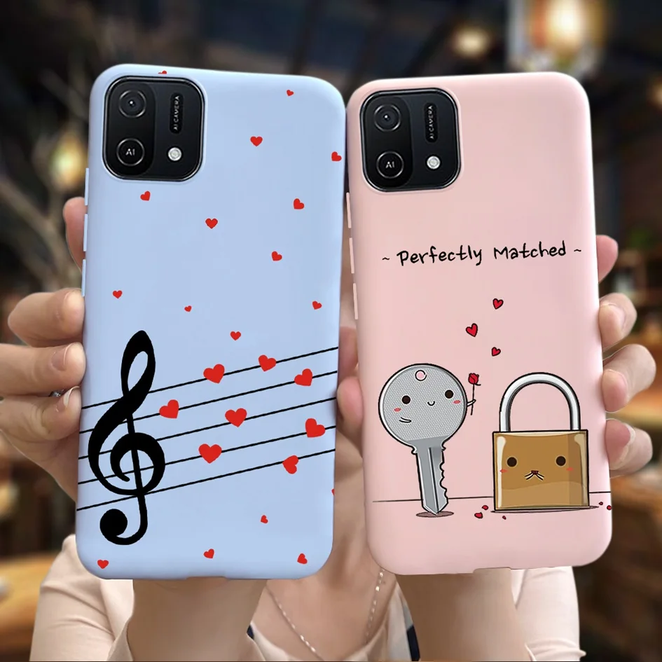 Чехол для OPPO A16K 2021 милый чехол с изображением облака бабочки конфет A16 A16S 4G бампер