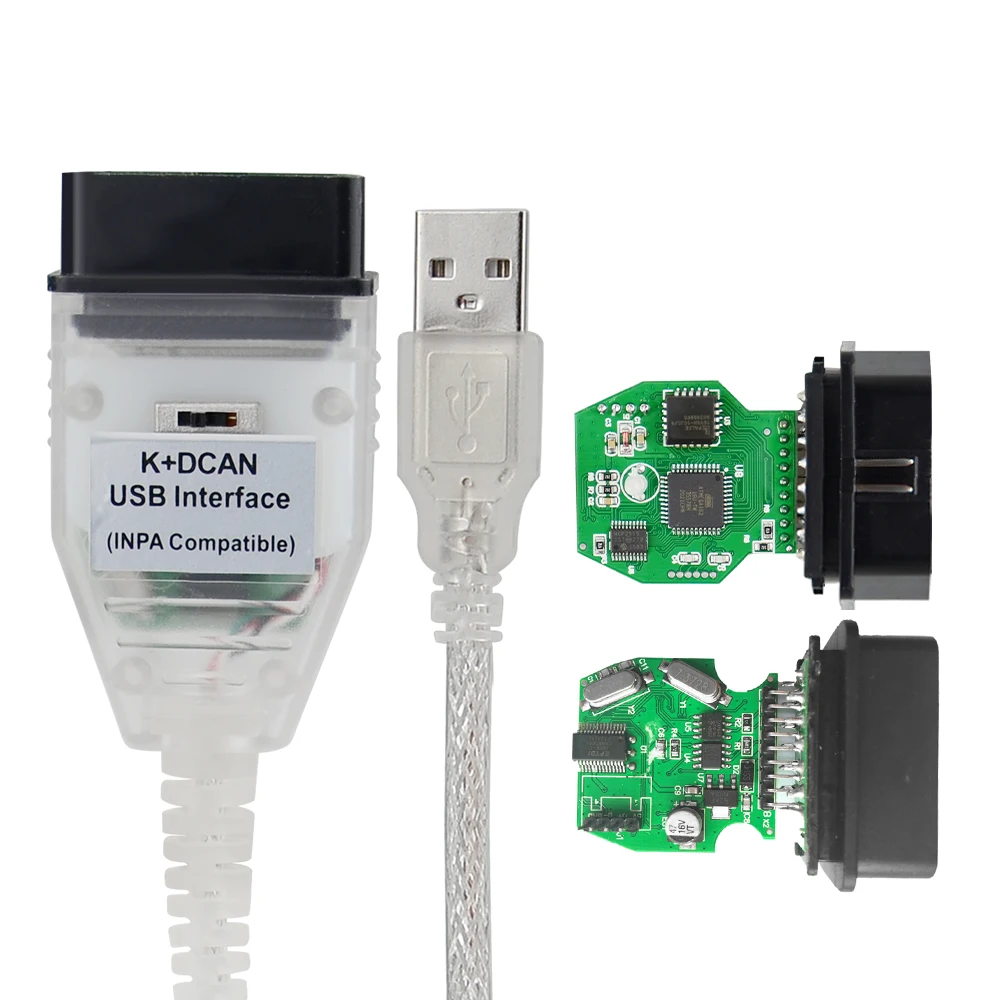 OBD2 диагностический инструмент для B M W сканер E60 E70 E80 X1 X5 INPA K + CAN с переключателем