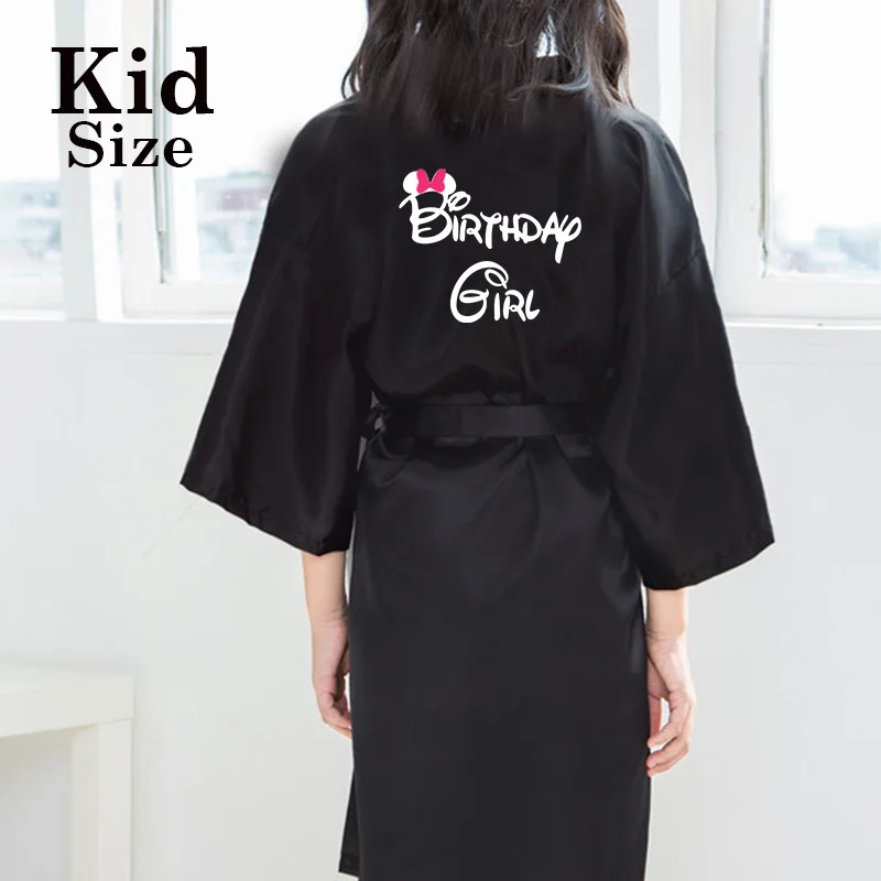 Свадебное платье для девочек родителей и детей халат атласное маленьких женщин