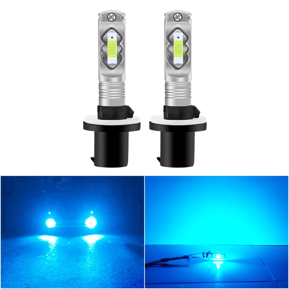 

Автомобильный светодиодный головной светильник H7/H11/H8 55W High Lumen Head светильник спереди Противотуманные огни супер яркий голубой лед светильн...