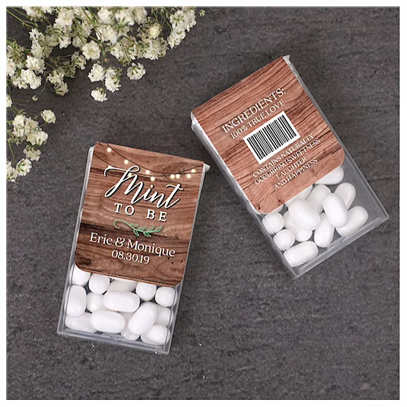 

Индивидуальные этикетки для упаковки мяты, этикетка для свадебных подарков, этикетка для невесты, наклейки для девичника, для рождевечерни...