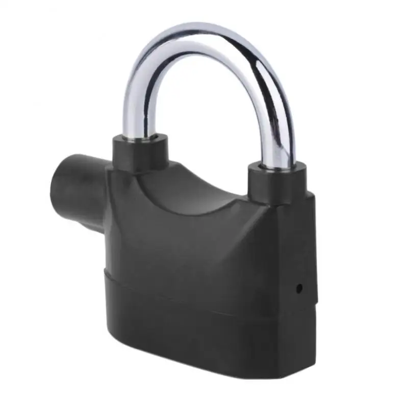 

Waterproof Siren Alarm Padlock Alarm Lock For Motorcycle Bike Bicycle Perfect Security With 110dB Alarm Pad Locks