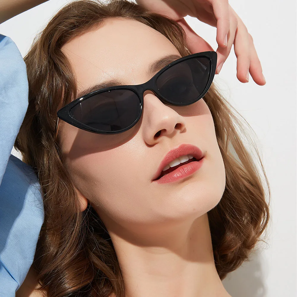 Винтажные Солнцезащитные очки полуметаллические Ретро стиль женские в