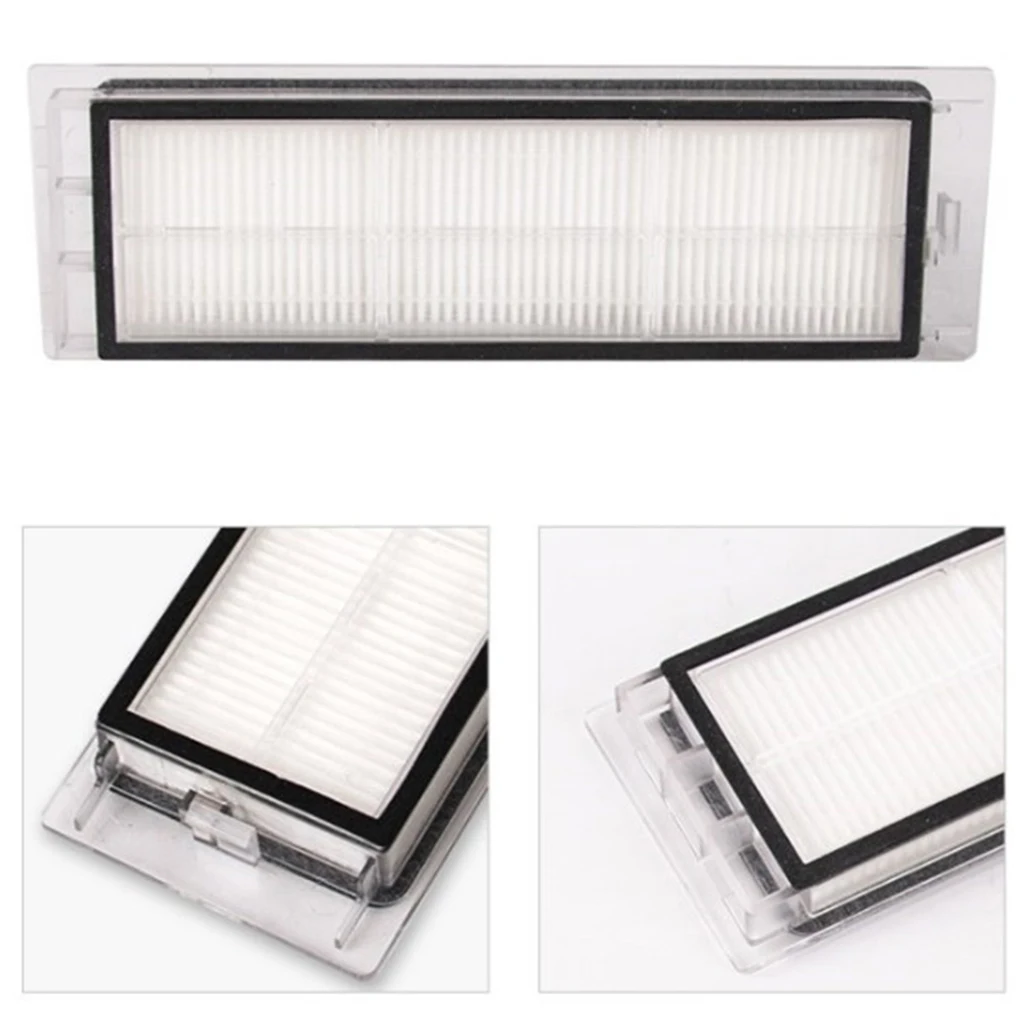 

For Xiaomi 2Pcs Main Brush + 2Pcs HEPA Filter + 2Pcs Side Brushes Robot Vacuum Vacuum Cleaner Tool Set