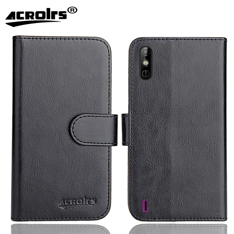 

Tecno Spark Go Case 6.1" 6 Colors Flip Soft Leather Crazy Horse Phone Cover Stand Function Cases Credit Card Wallet