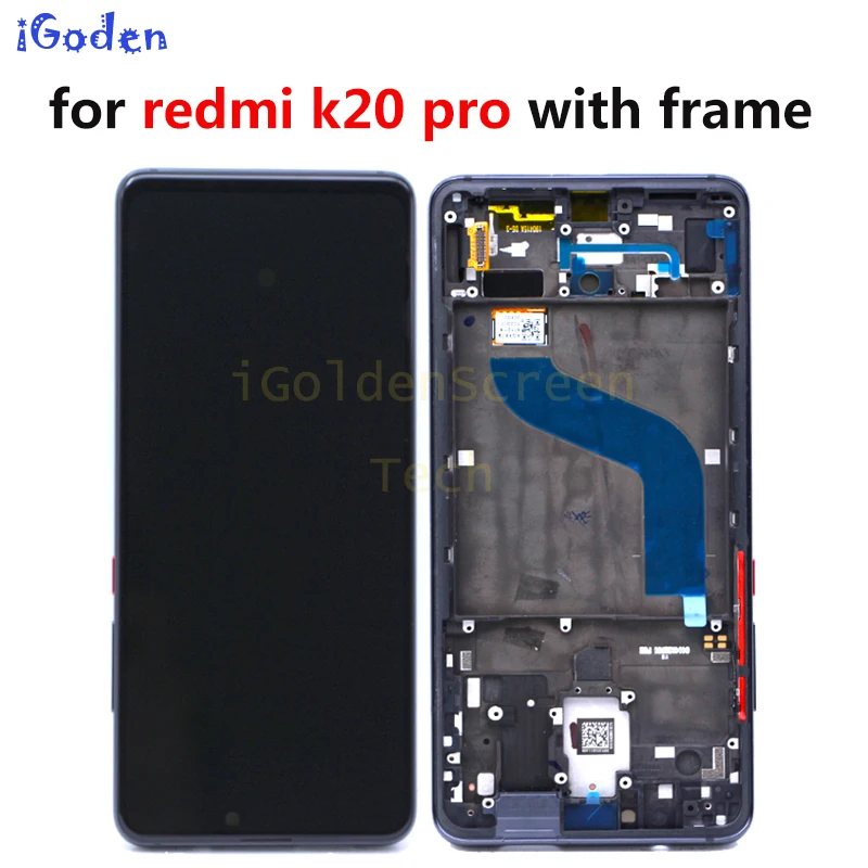 Amoled дисплей для Xiao mi Red mi K20 ЖК-дисплей кодирующий преобразователь сенсорного экрана в сборе для Xiaomi mi 9t для Red mi K20 Pro lcd