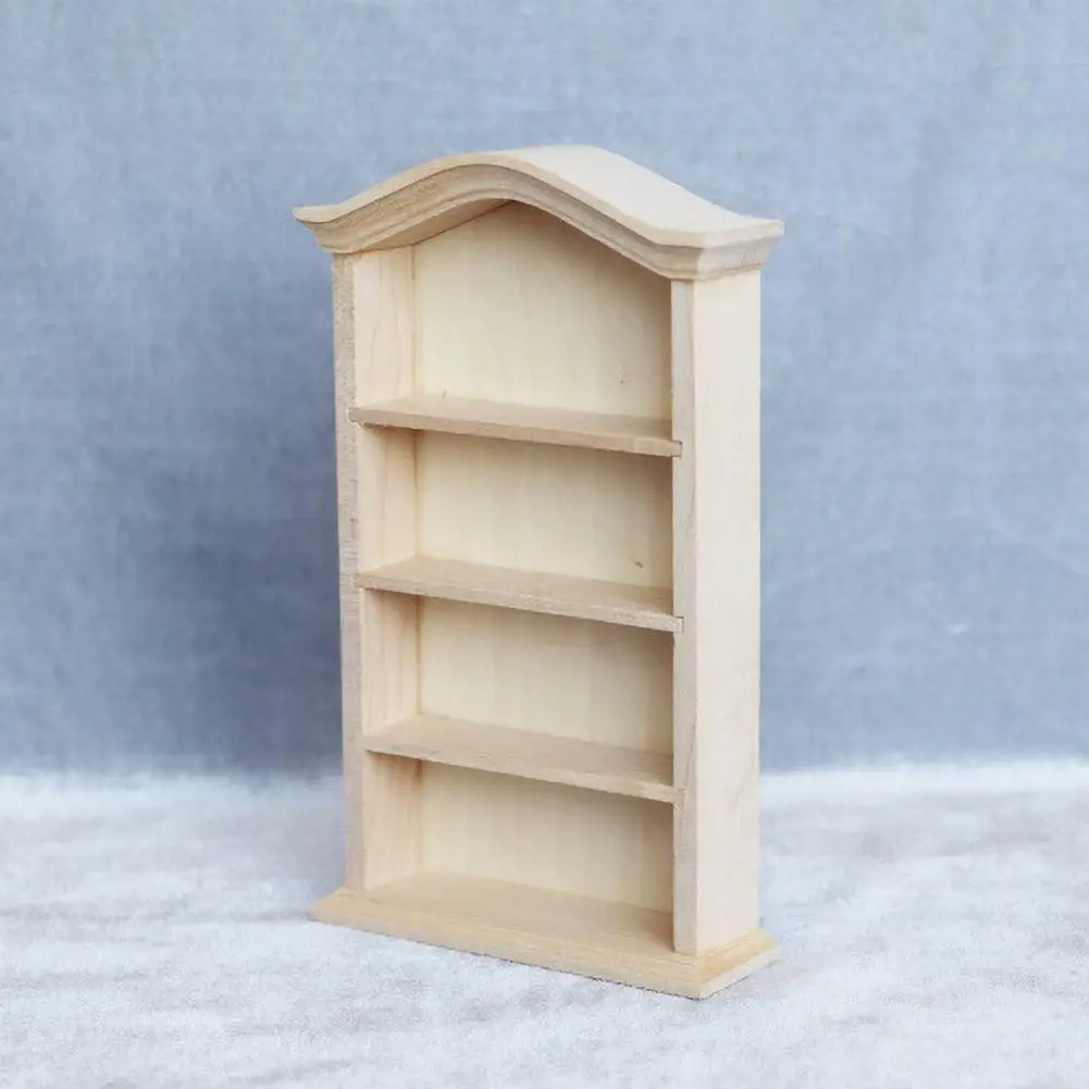 

Миниатюрный настенный шкаф, книжная полка, модель мебели 1/12, декор для кукольного домика