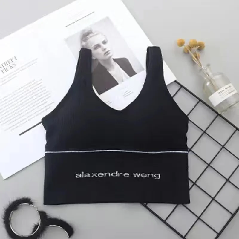 

212 bra top sports bra sports bra for women gym 2PC Sports yoga high elasticity Wireless ventilation Versatile fashion