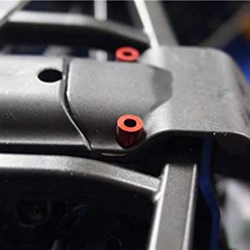 

for Traxxas E-REVO 2.0 New Upgrade Parts Large E Chassis Armor Stainless Steel Front Middle Rear Rear Guard-Sleeve