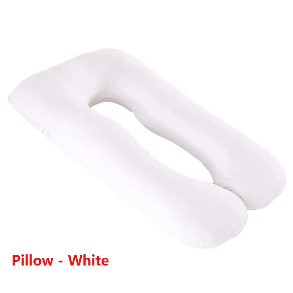 Pillow - White 130*70 см подушка для кормления для беременных и кормящих(наволочка того же размера на выбор, 8 цветов - Цвет: Pillow - White