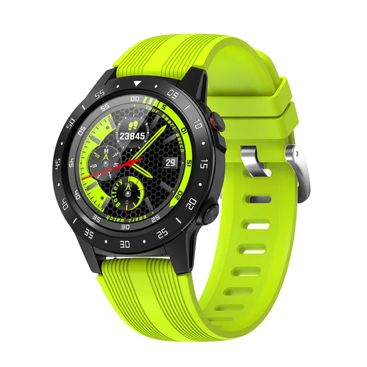 Зеленый M5 Смарт часы водонепроницаемый Поддержка Bluetooth телефонные звонки, GPS smartwatch телефон для мужчин и женщин монитор сердечного ритма часы SIM карта - Цвет: Зеленый