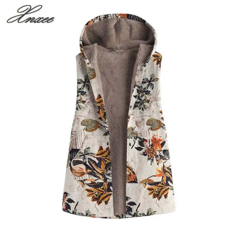 Женская куртка из искусственного меха для офиса Зимний Теплый головной убор