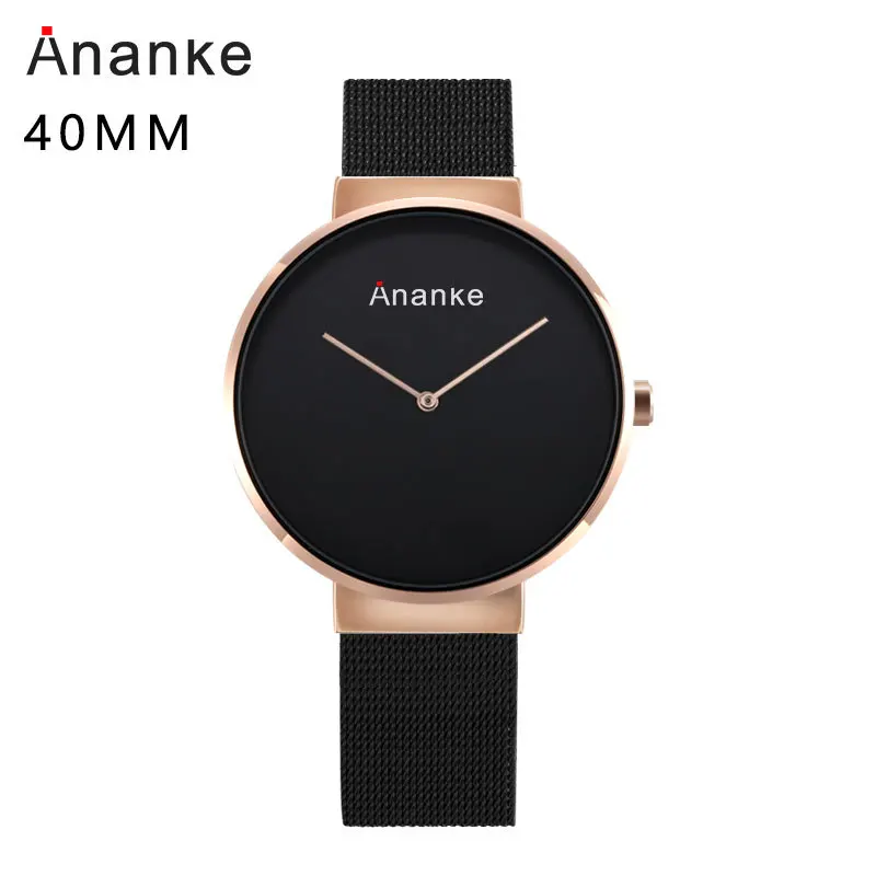 

Couple Watch a Pair of Fashionable Simple Famous Brand Watch Women's Mesh Strap Watch Men's Watch