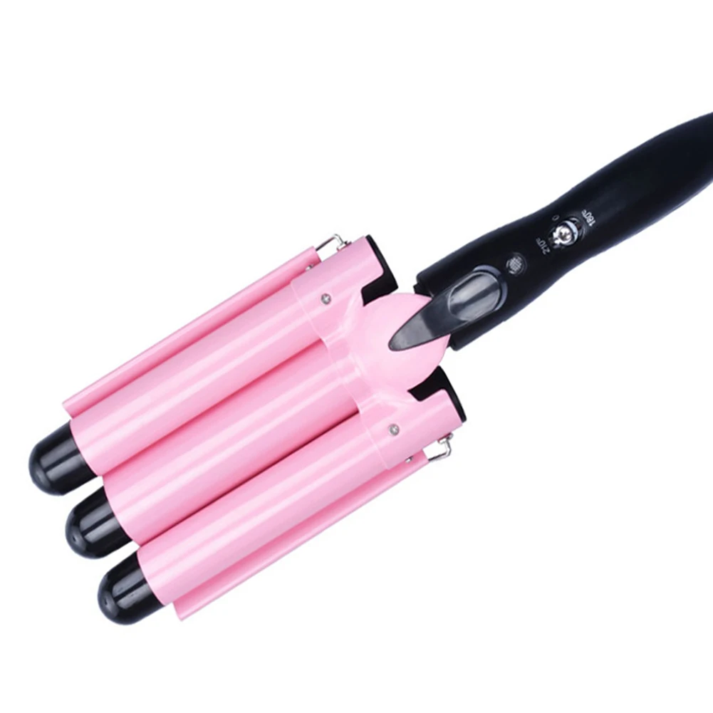 Профессиональные щипцы для завивки волос с тремя бочками керамическая