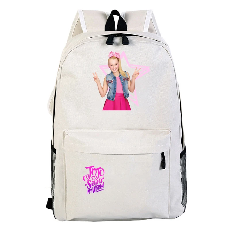 Популярные новые сумки Jojo Siwa повседневный рюкзак для подростков модный с