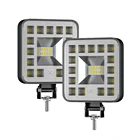 Прожектор Автомобильный светодиодный рабочий светильник ярких кристаллов, 69 Вт, 12 24 В постоянного тока, 6500 К, для atv, универсальные лампы для грузовиков