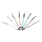 0,50,7 мм свинцовая металлическая в форме сердца механический карандаш 2B автоматический карандаш черный цветной Заправляемый чертежный пропеллинг карандаш