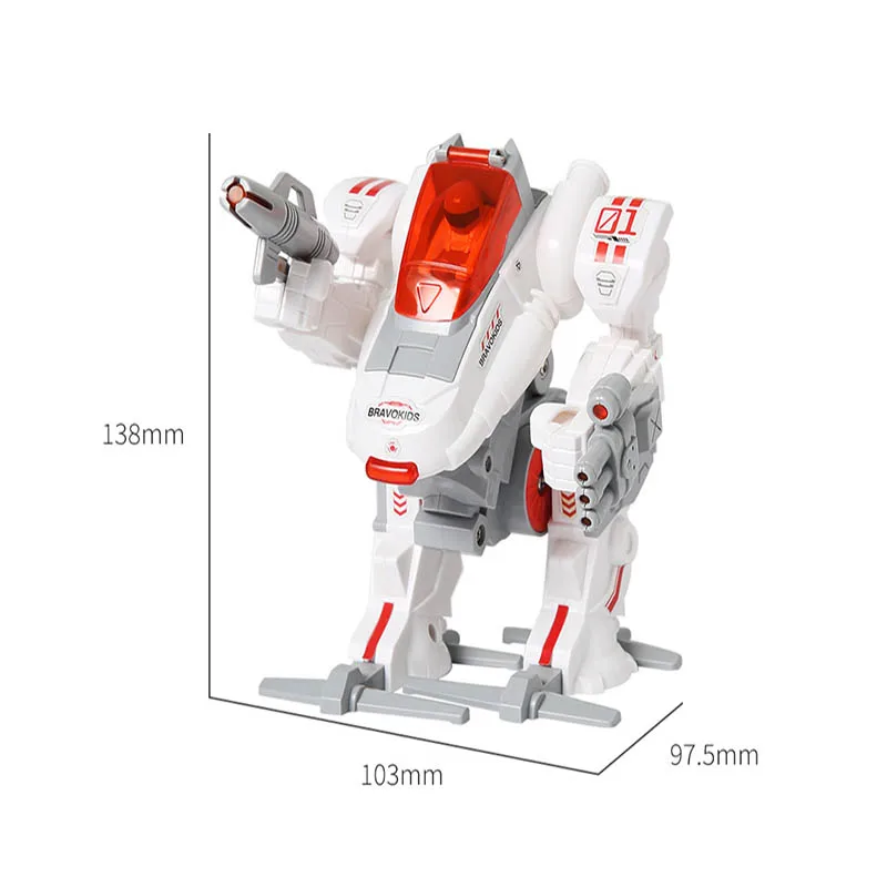 XIAOMI MIJIA Bravokids Робот Детская самодельная игрушка набор модель воина фигурка