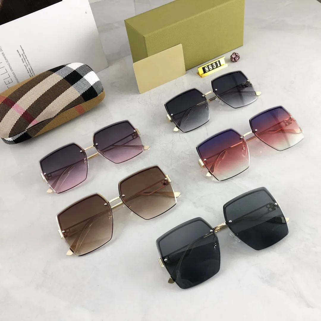 

8831 Luxury Brand Sunglasses Women Sport Sun Glasses Brand Designer Female Outdoor Shopping Shades Driving Luxury Eyewear