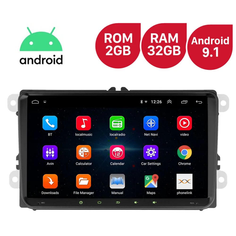 Joyincar 9 &quotАвтомобильный мультимедийный плеер 2 din Android 1 автомобильный Радио gps