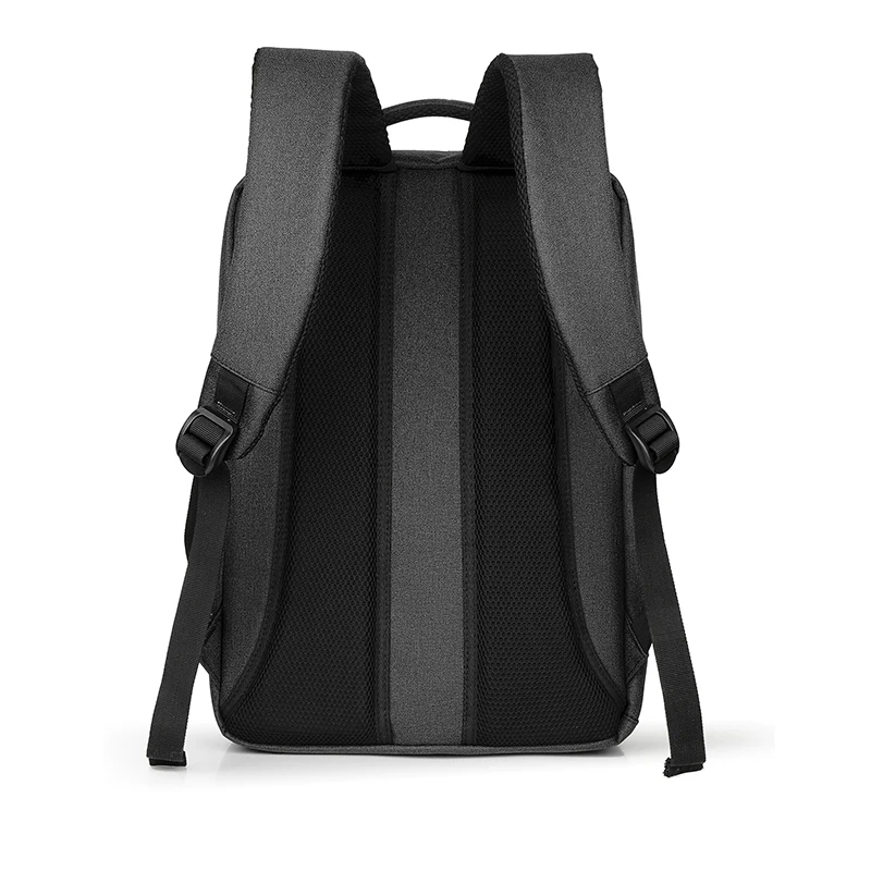 Мужской рюкзак для ноутбука ValueWin черный водонепроницаемый дорожный с отделением