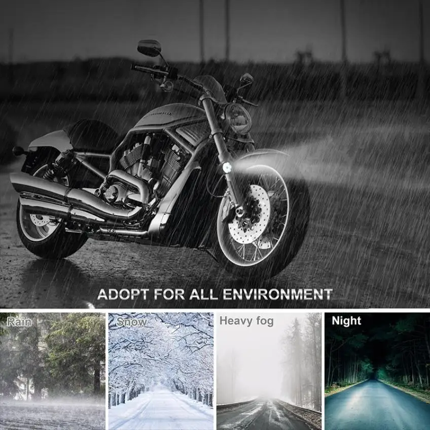 

Mini blaster single mounted 4/6 lamp motorcycle external spotlight small steel cannon glare electric car led car light