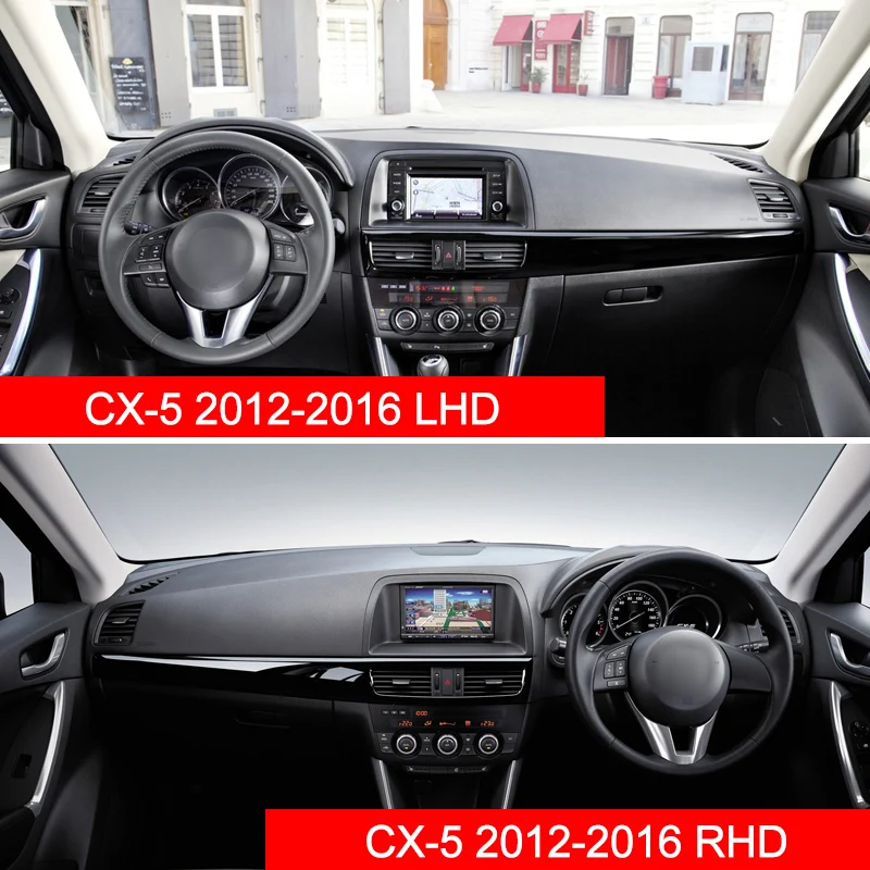 Для MAZDA CX-5 CX5 2012- LHD чехол на приборную панель автомобиля коврики Избегайте светильник колодки анти-УФ чехол ковры аксессуары