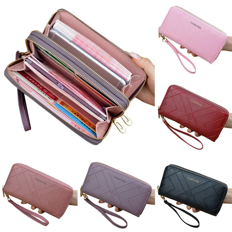 Женский клатч noenимя Null кошелек из искусственной кожи длинный держатель для карт