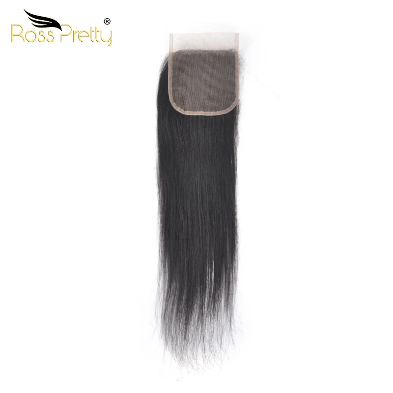 Ross Pretty Remy Lace closure человеческие волосы бразильские прямые парик с пробором