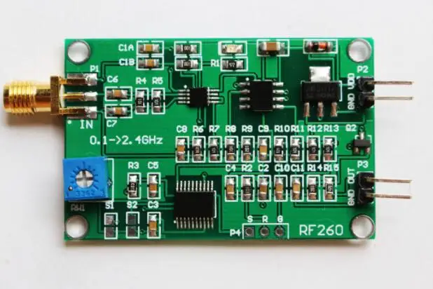 

RF power module / RF detector / high frequency detector / power measurement 0.1~2.4GHz