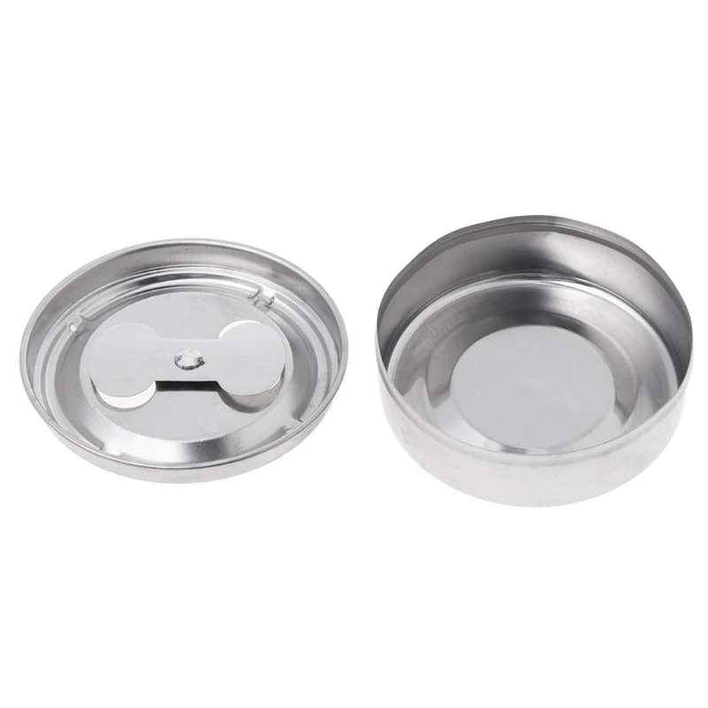 Круглая вращающаяся пепельница из нержавеющей стали с закрытой крышкой товары