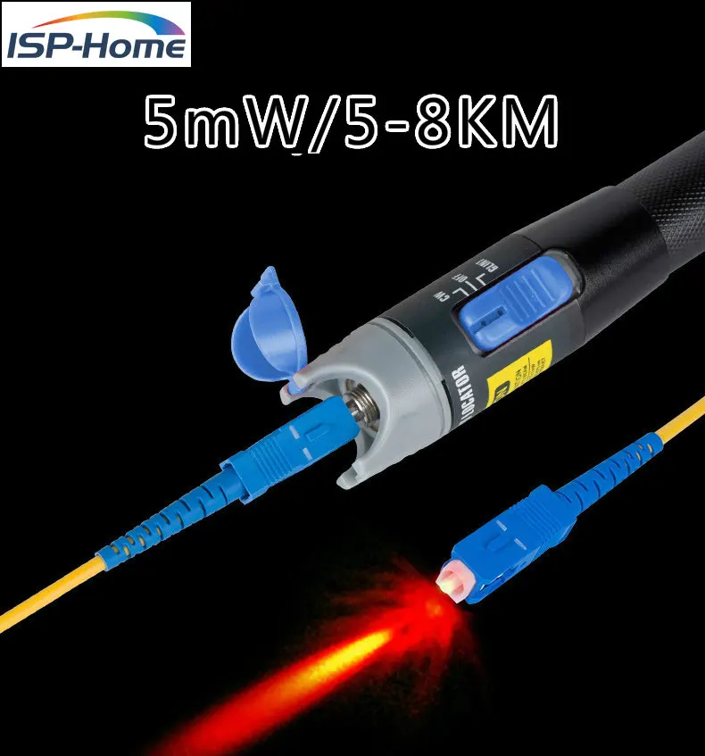 Визуальный дефектоскоп (VFL) 5 мВт ST/SC/FC интерфейс тестер волоконно оптического