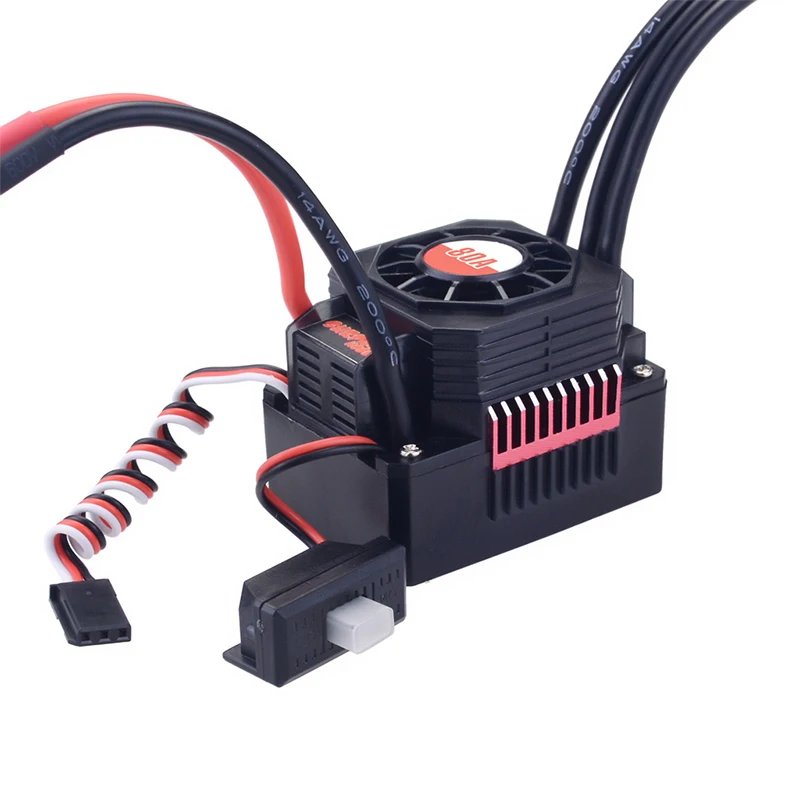 

SURPASSHOBBY KK 80A ESC Waterproof Electric Speed Controller for 1/10 1/8 RC Car 3670 Brushless Motor