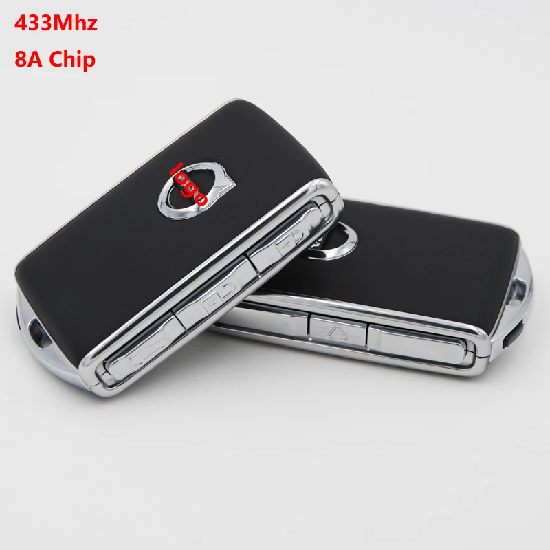 Оригинал 6 кнопок автомобиль без ключа смарт дистанционные брелки для ключей 433
