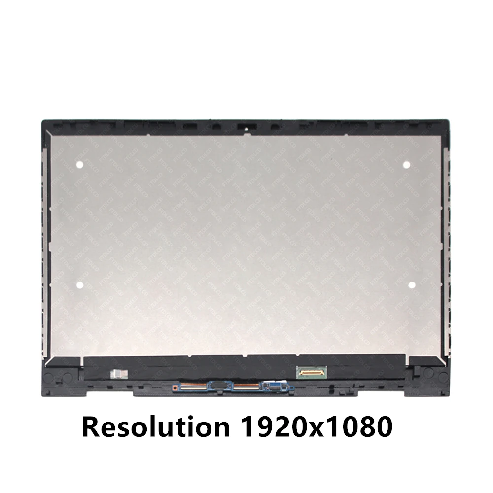 FTD lcd 15 6 ''светодиодный ЖК-дисплей в сборе сенсорный экран дигитайзер с рамкой