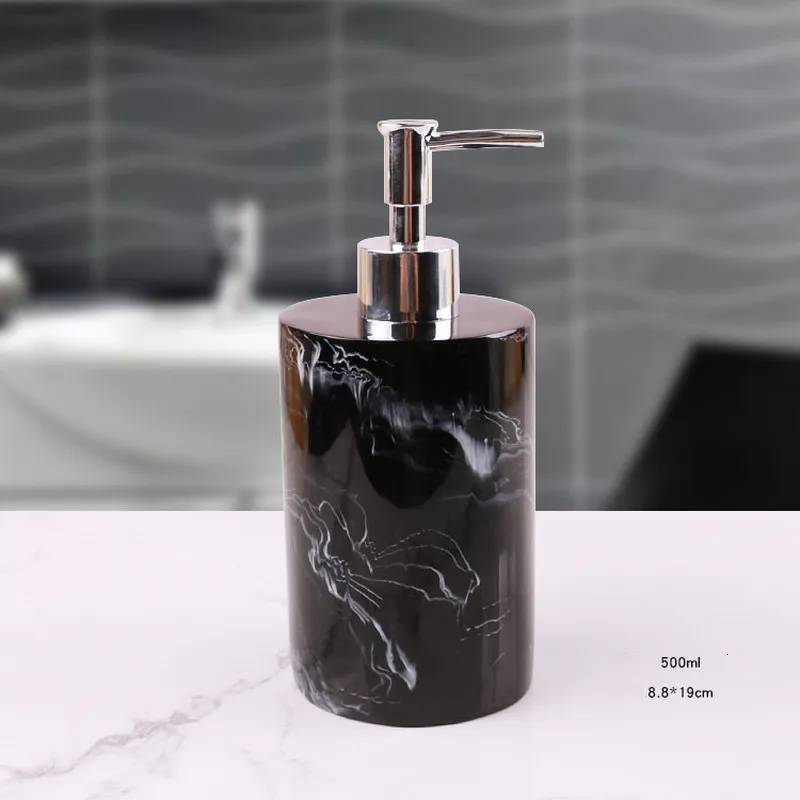 500 ML resin emulsion bottles Creative latex Liquid soap Donor bath set decoration bathroom accessories | Дом и сад