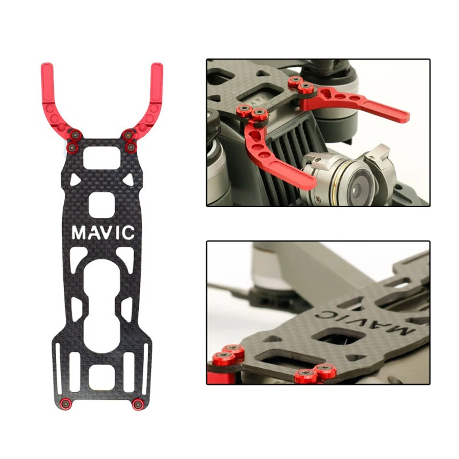 Карбоновая Защитная плата MAVIC PRO защитная для DJI Mavic Pro / mavic pro platinum Gimbal Protector