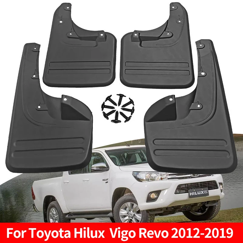 Брызговики от грязи брызговики аксессуары для Toyota Hilux Vigo Revo 2012 2016 2017 2018 |